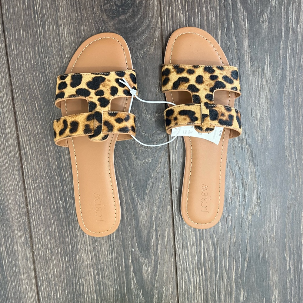 Leopard Print Sandals